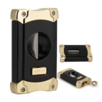 XIFEI Stainless Steel Cigar Cutter Built-in Hole Puncher V-Cut Tool With Gift Box Cigarette Scissors Accessories Smoking Tools - Image 6