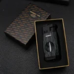 Honest Double Fire Direct-Pulse Cigar Special Lighter Metal V-Cigar Diamond Ignifier Gifts for Boyfriend Wholesale - Image 8