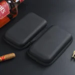 8-piece Set Portable Cigar Case EVA Light Weight Travel Storage Bag Pouch for Cigar Lighter Cutter Smoking Tools Gift for Smoker - Image 3