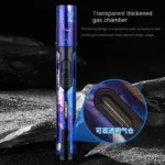 HONEST Windproof Inflatable Butane Lighter Metal Torch Jet Flame for Outdoor Kitchen Barbecue Camping Cigar - Men's Small Tool - Image 5