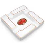Ceramic creative large diameter cigar trough office ashtray cigar ashtray - Image 3