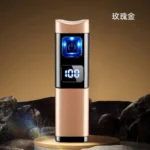 Multifunctional Windproof Three Flame Cigar Lighter Visual Gas Window Digital Battery Display Gas Type-C Electric Lighters Smoke - Image 12