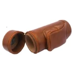 High Quality Large Capacity Multi-function Storage Cigar Tube Leather Material Sealed Humidor with Zipper & Pocket & Hygrometer - Image 6