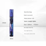 HONEST Windproof Inflatable Butane Lighter Metal Torch Jet Flame for Outdoor Kitchen Barbecue Camping Cigar - Men's Small Tool - Image 6