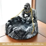 King Kong Domineering Gorilla Return Ashtray, Modern and Creative, Study and Office Trend, Decoration Gifts - Image 8