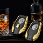Cigar Cutter, Precision Double Guillotine Cigar Snipper, Stainless Steel Blades, with Secure-Lock, up to 62 Gauge Cigar Clipper - Image 5